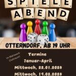 Spieleabend im Januar