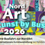 Busfahrt zur NordArt bei Rendsburg