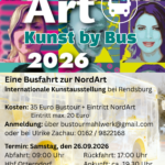 Busfahrt zur NordArt bei Rendsburg